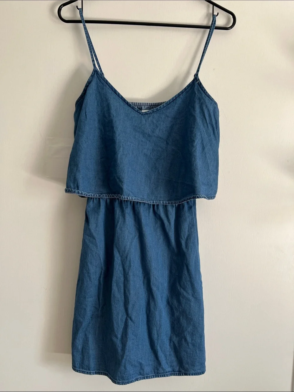 Old Navy Dress Chambray Dress Petite Small